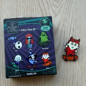 Disney Nightmare Before Christmas Shock Enamel Pin